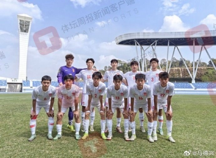  鄧捷夫、賈偉偉各入一球，U17國(guó)少0-2不敵07年齡段精英訓(xùn)練營(yíng)