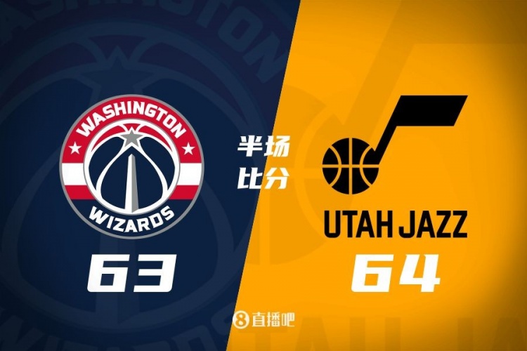  狀元之爭(zhēng)！半場(chǎng)戰(zhàn)報(bào)：奇才63-64落后爵士 薩爾20分&塞克斯頓16分