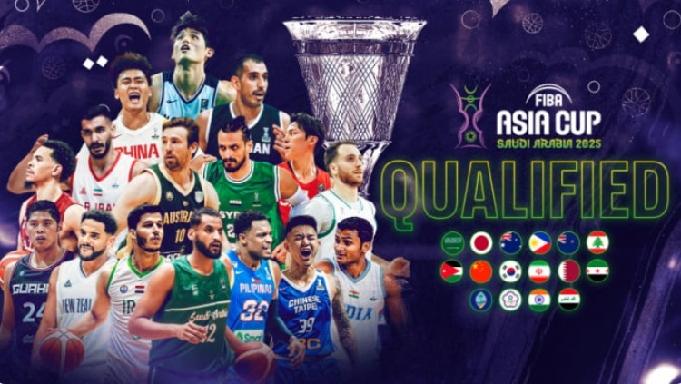  8月在沙特舉辦！FIBA官網(wǎng)：男籃亞洲杯抽簽儀式將在下月8號舉行