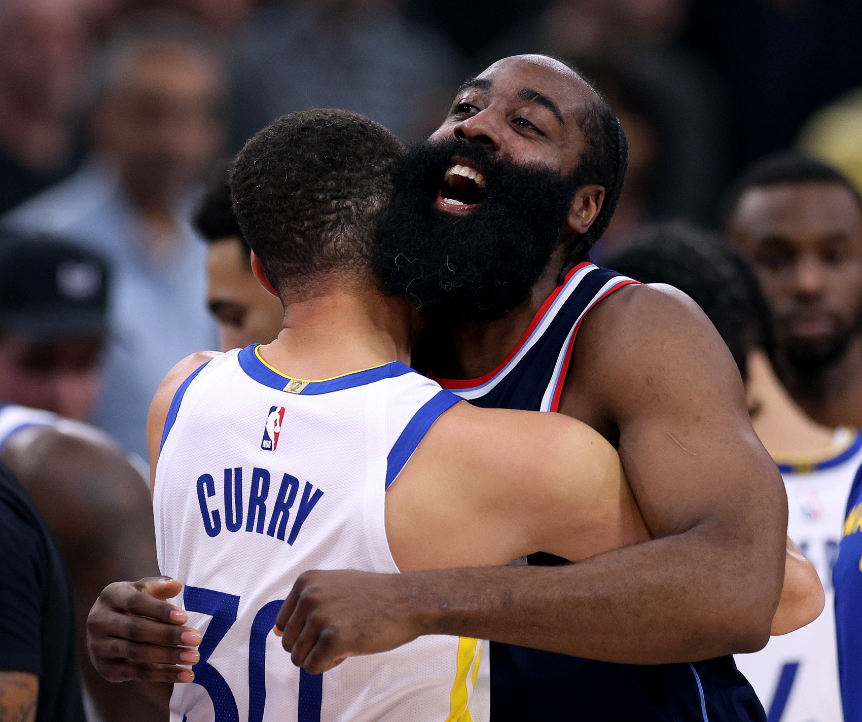  諸神黃昏！庫里哈登先后50+ NBA歷史首次兩名35歲以上球員轟50+！