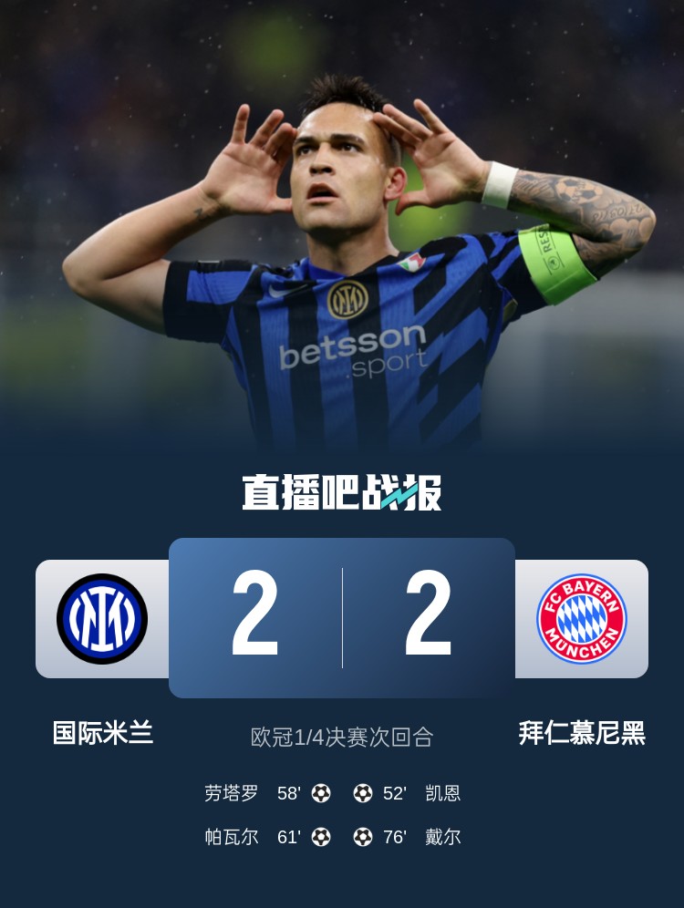  黑色3分鐘！拜仁3分鐘丟2球遭國(guó)米淘汰 去年3分鐘丟2球遭皇馬絕殺